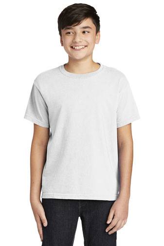 COMFORT COLORS  ®  Youth Midweight Ring Spun Tee. 9018