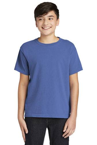 COMFORT COLORS  ®  Youth Midweight Ring Spun Tee. 9018