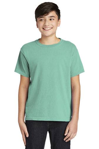COMFORT COLORS  ®  Youth Midweight Ring Spun Tee. 9018
