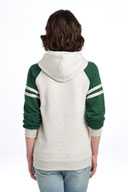 Jerzees ®  Unisex NuBlend ®  Varsity Colorblock Hooded Sweatshirt 97C