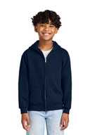 JERZEES ®  - Youth NuBlend ®  Full-Zip Hooded Sweatshirt.  993B