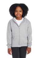 JERZEES ®  - Youth NuBlend ®  Full-Zip Hooded Sweatshirt.  993B