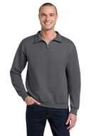 JERZEES ®  - NuBlend ®  1/4-Zip Cadet Collar Sweatshirt. 995M