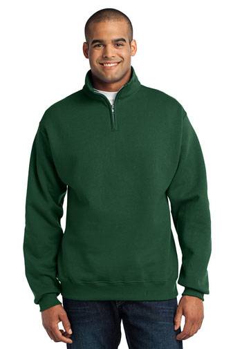 JERZEES ®  - NuBlend ®  1/4-Zip Cadet Collar Sweatshirt. 995M