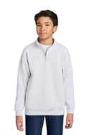 JERZEES ®  Youth NuBlend ®  1/4-Zip Cadet Collar Sweatshirt. 995Y