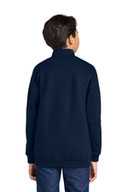 JERZEES ®  Youth NuBlend ®  1/4-Zip Cadet Collar Sweatshirt. 995Y