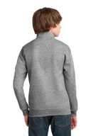 JERZEES ®  Youth NuBlend ®  1/4-Zip Cadet Collar Sweatshirt. 995Y