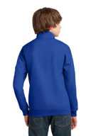 JERZEES ®  Youth NuBlend ®  1/4-Zip Cadet Collar Sweatshirt. 995Y