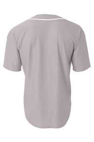 A4 Short Sleeve Full-Button Baseball Top A4N4184