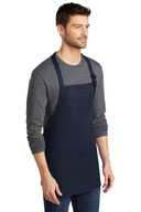 Port Authority Medium-Length Apron with Pouch Pockets.  A510