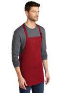 Port Authority Medium-Length Apron with Pouch Pockets.  A510