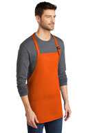 Port Authority Medium-Length Apron with Pouch Pockets.  A510