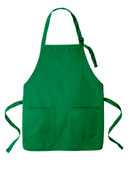 Port Authority  ®  Medium-Length Two-Pocket Bib Apron. A601