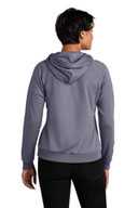 Allmade ®  Women's Organic CVC Fleece Full-Zip Hoodie AL5003
