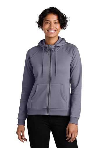 Allmade &#174;  Women's Organic CVC Fleece Full-Zip Hoodie AL5003