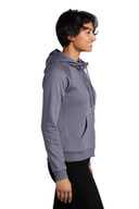 Allmade ®  Women's Organic CVC Fleece Full-Zip Hoodie AL5003