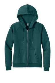 Allmade ®  Women's Organic CVC Fleece Full-Zip Hoodie AL5003