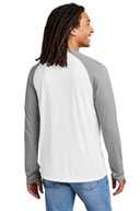Allmade ®  Unisex Tri-Blend Long Sleeve Colorblock Raglan AL6009