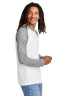 Allmade ®  Unisex Tri-Blend Long Sleeve Colorblock Raglan AL6009