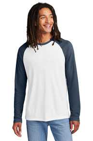 Allmade ®  Unisex Tri-Blend Long Sleeve Colorblock Raglan AL6009