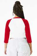 BELLA+CANVAS ®  Women's Micro Rib 3/4 Raglan Baby Tee BC1200