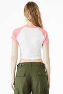 BELLA+CANVAS ®  Women's Micro Rib Raglan Baby Tee BC1201