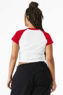 BELLA+CANVAS ®  Women's Micro Rib Raglan Baby Tee BC1201