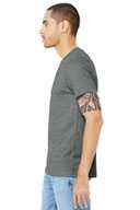 BELLA+CANVAS  ®  Unisex Heather CVC Short Sleeve Tee. BC3001CVC