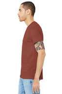 BELLA+CANVAS  ®  Unisex Heather CVC Short Sleeve Tee. BC3001CVC