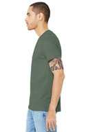 BELLA+CANVAS  ®  Unisex Heather CVC Short Sleeve Tee. BC3001CVC