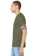 BELLA+CANVAS  ®  Unisex Heather CVC Short Sleeve Tee. BC3001CVC