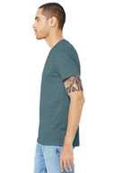 BELLA+CANVAS  ®  Unisex Heather CVC Short Sleeve Tee. BC3001CVC