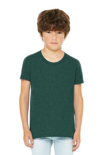 BELLA+CANVAS &#174;  Youth Heather CVC Tee BC3001YCVC