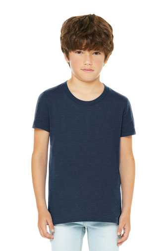 BELLA+CANVAS &#174;  Youth Heather CVC Tee BC3001YCVC
