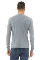 BELLA+CANVAS ®  Unisex Heather CVC Long Sleeve Tee BC3501CVC