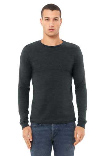 BELLA+CANVAS ®  Unisex Heather CVC Long Sleeve Tee BC3501CVC