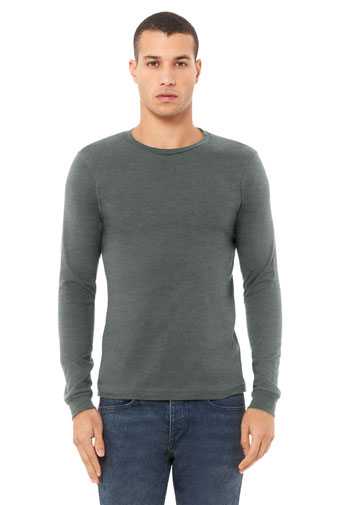 BELLA+CANVAS ®  Unisex Heather CVC Long Sleeve Tee BC3501CVC