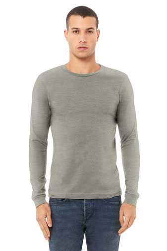 BELLA+CANVAS ®  Unisex Heather CVC Long Sleeve Tee BC3501CVC
