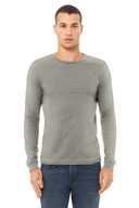 BELLA+CANVAS ®  Unisex Heather CVC Long Sleeve Tee BC3501CVC