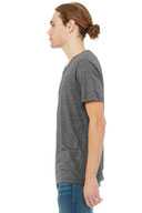 BELLA+CANVAS ®  Unisex Textured Jersey V-Neck Tee BC3655