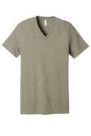BELLA+CANVAS ®  Unisex Textured Jersey V-Neck Tee BC3655
