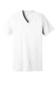 BELLA+CANVAS ®  Unisex Textured Jersey V-Neck Tee BC3655