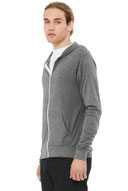 BELLA+CANVAS  ®  Unisex Triblend Full-Zip Lightweight Hoodie. BC3939