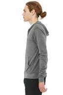 BELLA+CANVAS  ®  Unisex Triblend Full-Zip Lightweight Hoodie. BC3939