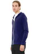 BELLA+CANVAS  ®  Unisex Triblend Full-Zip Lightweight Hoodie. BC3939