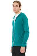 BELLA+CANVAS  ®  Unisex Triblend Full-Zip Lightweight Hoodie. BC3939