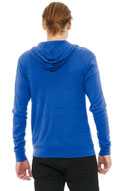 BELLA+CANVAS  ®  Unisex Triblend Full-Zip Lightweight Hoodie. BC3939
