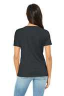 BELLA+CANVAS ®  Women's Relaxed Heather CVC V-Neck Tee BC6405CVC