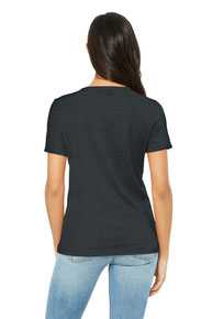BELLA+CANVAS ®  Women's Relaxed Heather CVC V-Neck Tee BC6405CVC