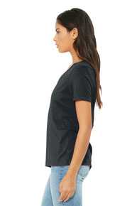 BELLA+CANVAS ®  Women's Relaxed Heather CVC V-Neck Tee BC6405CVC